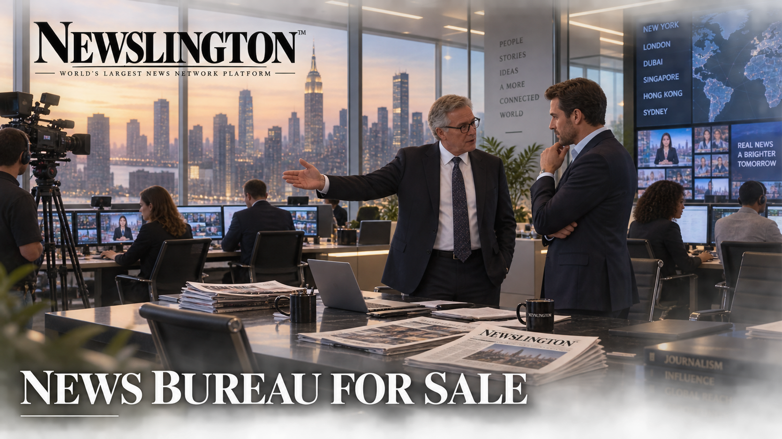 News Bureau for Sale Newslington™
