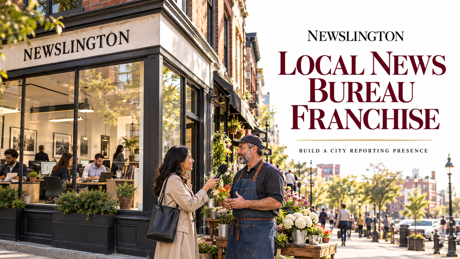 Local News Bureau Franchise Newslington